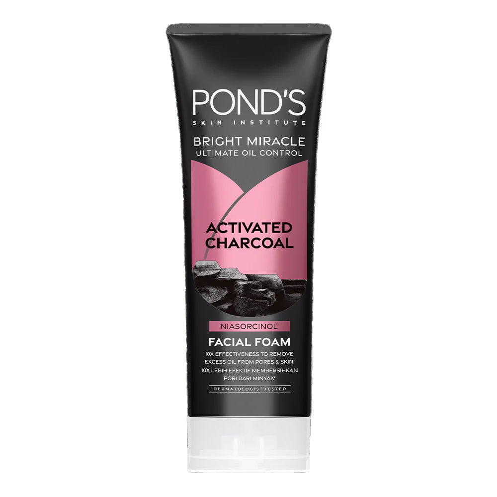 Pond's Bright Miracle Niasorcinol Charcoal Cleanser