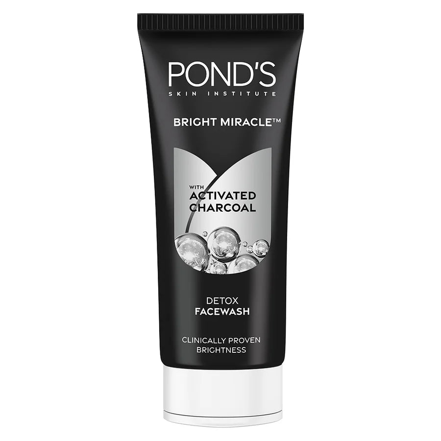 Pond's Bright Miracle Activated Charcoal Face Wash