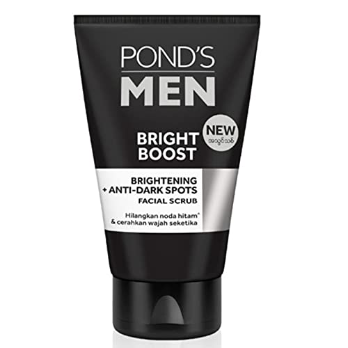 Pond's Men Bright Boost Facial Scrub 100ml