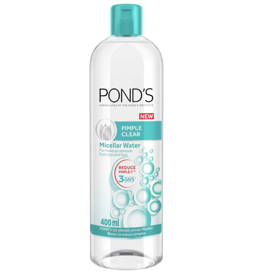 Pond's Pimple Clear Micellar Water daily cleansing