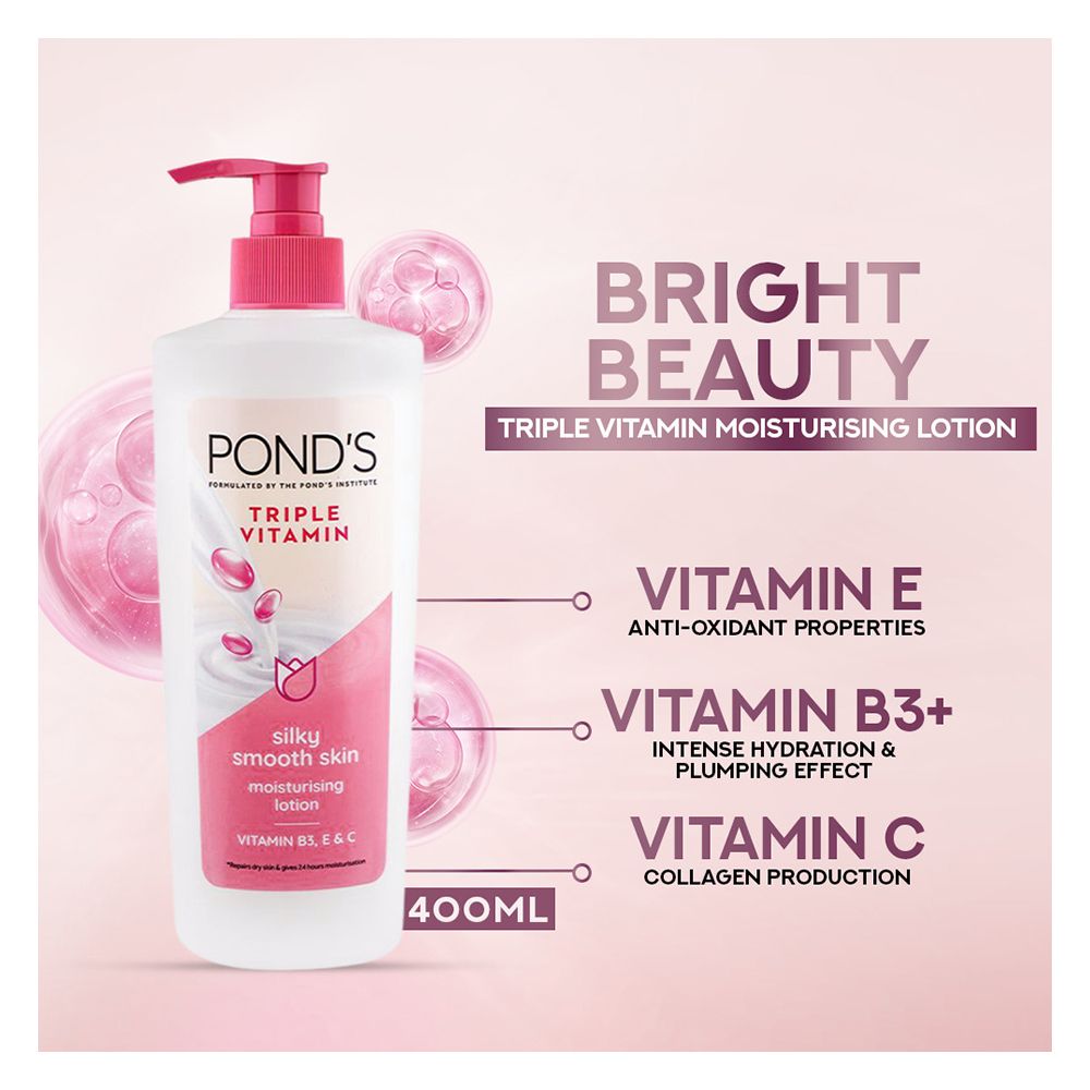 Pond's Triple Vitamin Lotion 400ml