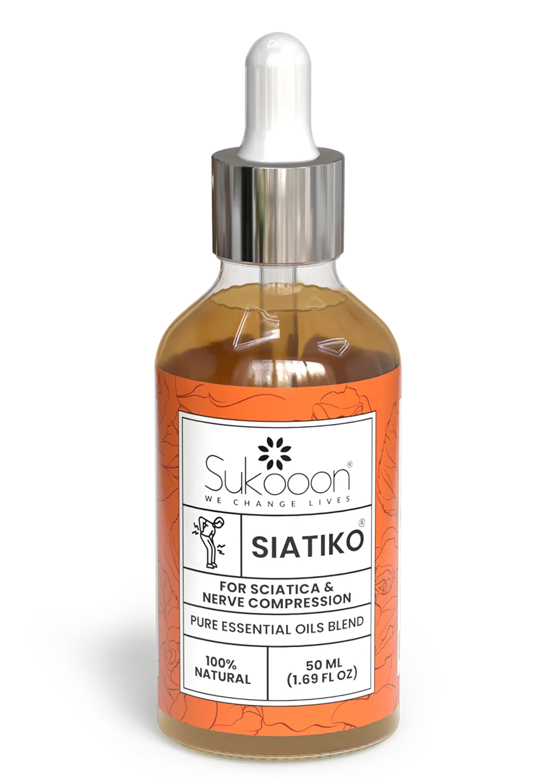 SIATIKO essential oil blend packaging
