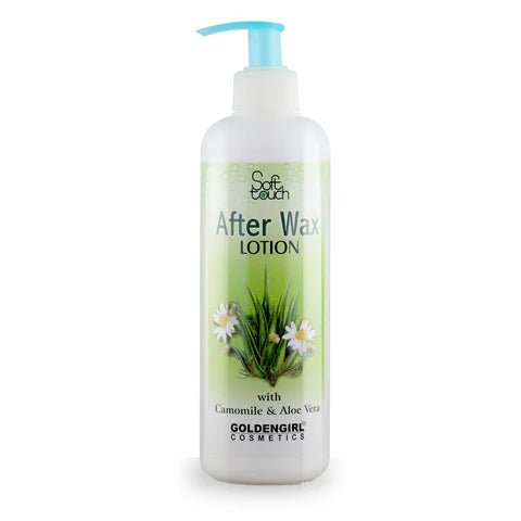 Soft Touch post waxing soothing lotion packaging
