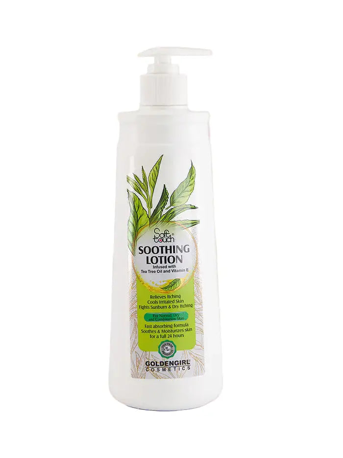 Soft Touch Soothing Lotion front label