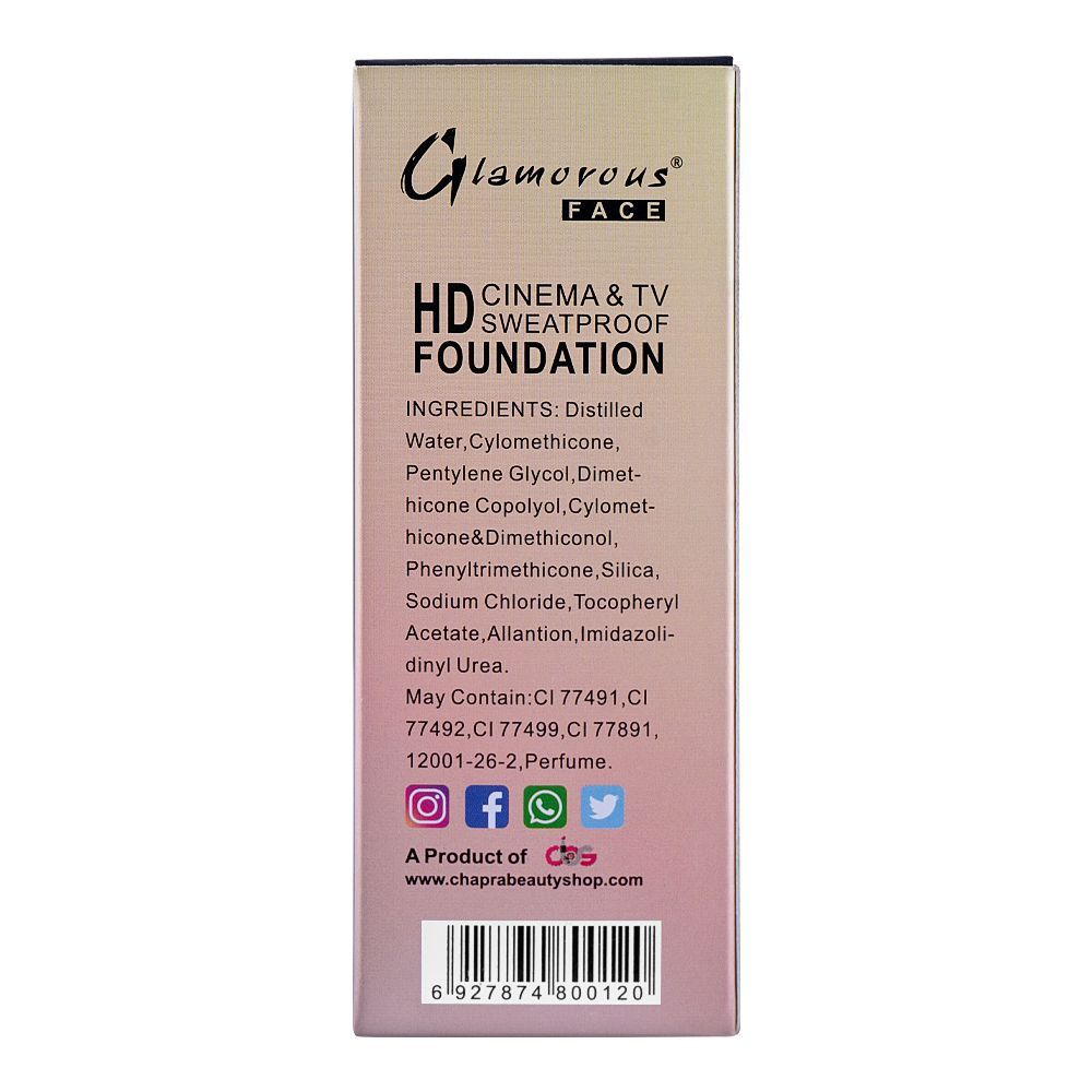 Bridal and HD makeup foundation 06