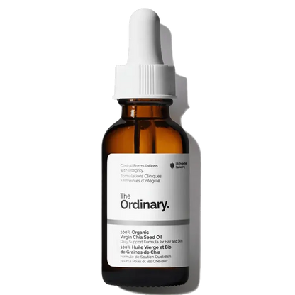 “The Ordinary Organic Chia Seed Oil skincare product photo”