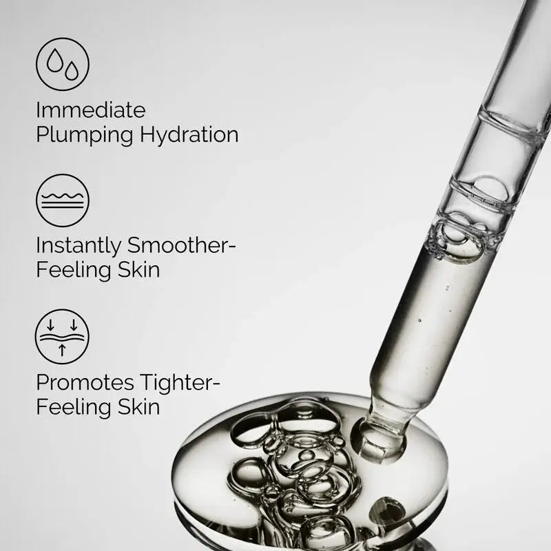 “Hydrating facial serum The Ordinary Hyaluronic Acid for dry skin”