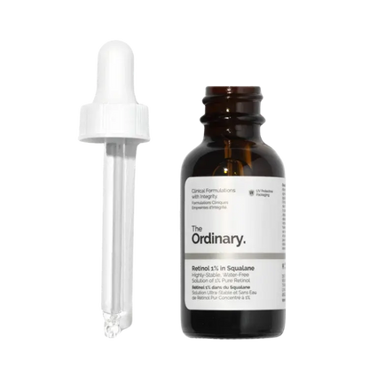 “The Ordinary Retinol in Squalane bottle for fine lines Pakistan”