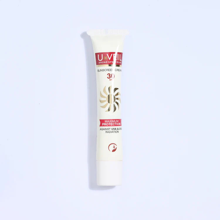 U-Veil SPF 30 sun protection cream Pakistan
