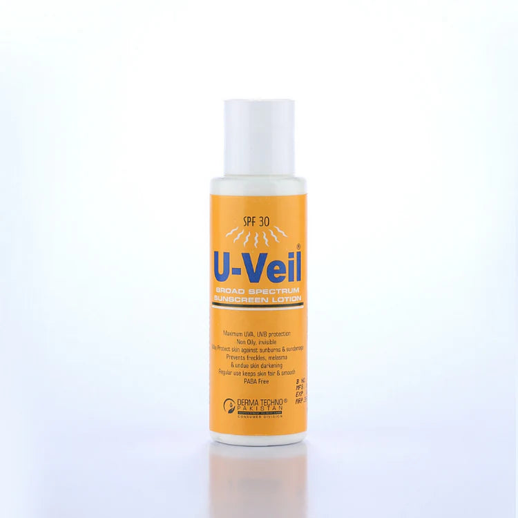 U-Veil SPF 30 sun protection lotion Pakistan
