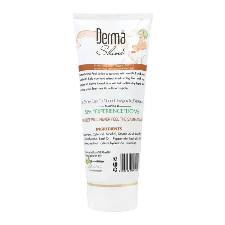 Derma Shine Pedi Care Lotion 200gm - Ultimate Foot Softening Lotion for Whitening & Cracked Heel Repair