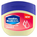 Vaseline Blueseal jelly texture on skin
