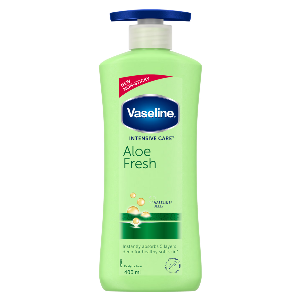 Vaseline aloe vera lotion application
