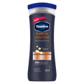 Vaseline men lotion texture on skin
