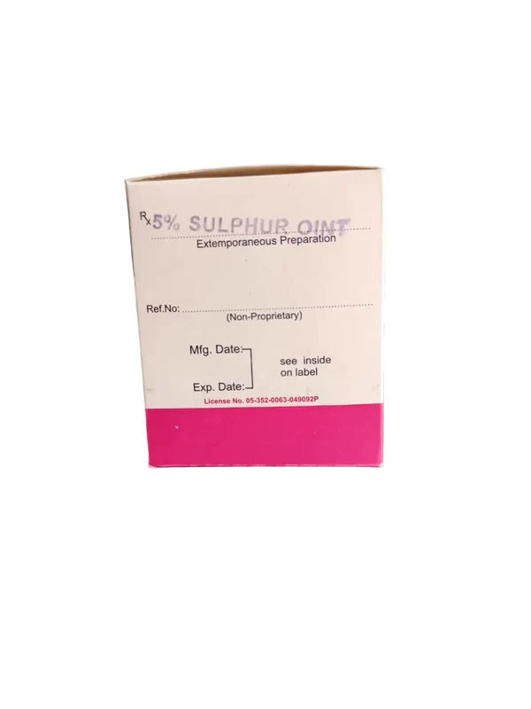 Sulfur Ointment 5% – Acne & Skin Infection Treatment