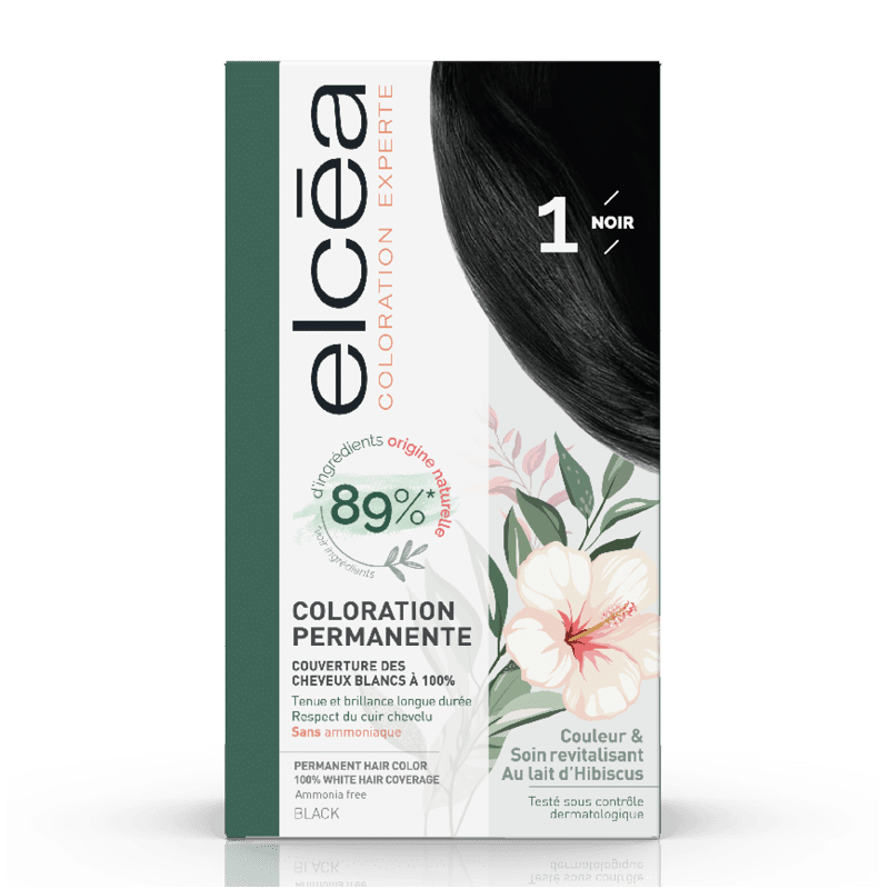 Elcea Noir 1 black hair dye