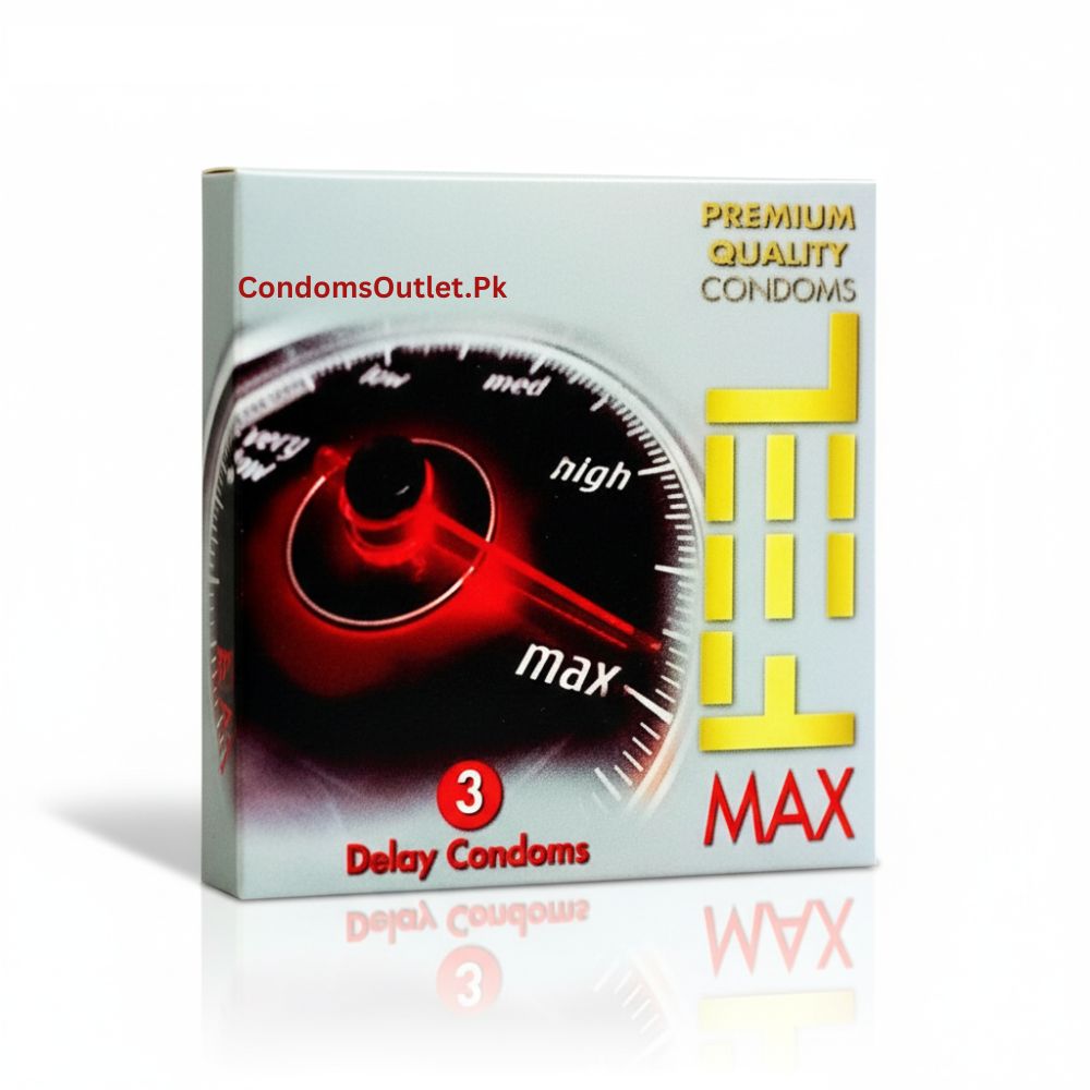 Feel Max Delay 3 Condoms clean product image