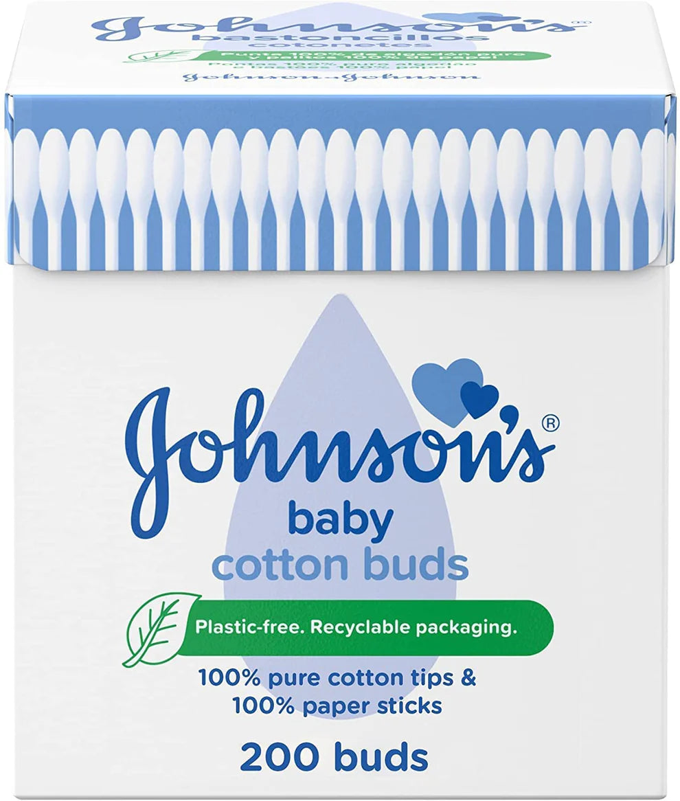 johnsons cotton buds hygienic cotton sticks pack