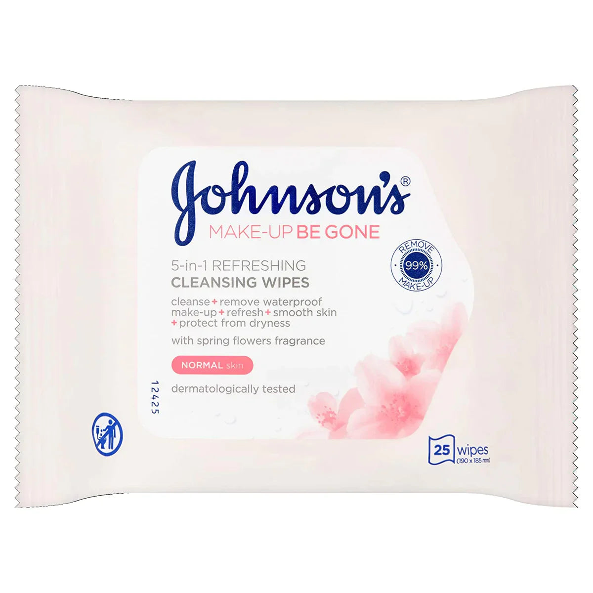 johnsons refreshing makeup remover wipes facial cleansing wipes
