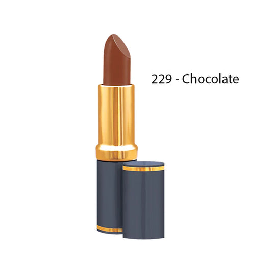 Medora Matte-229 Chocolate Lipstick shade swatch Pakistan
