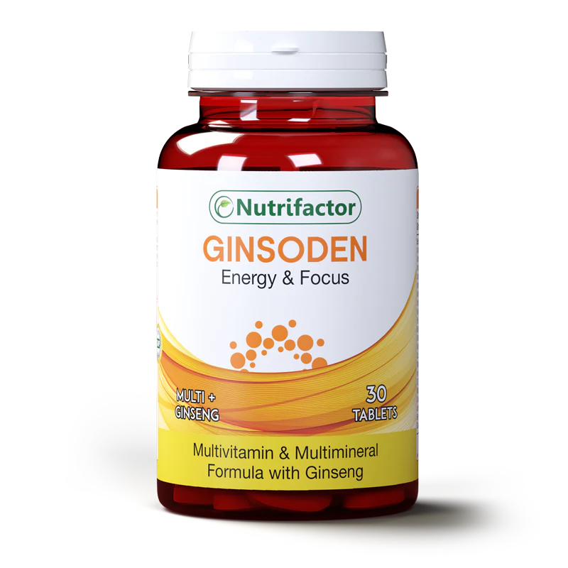 Ginseng energy support capsules Nutrifactor