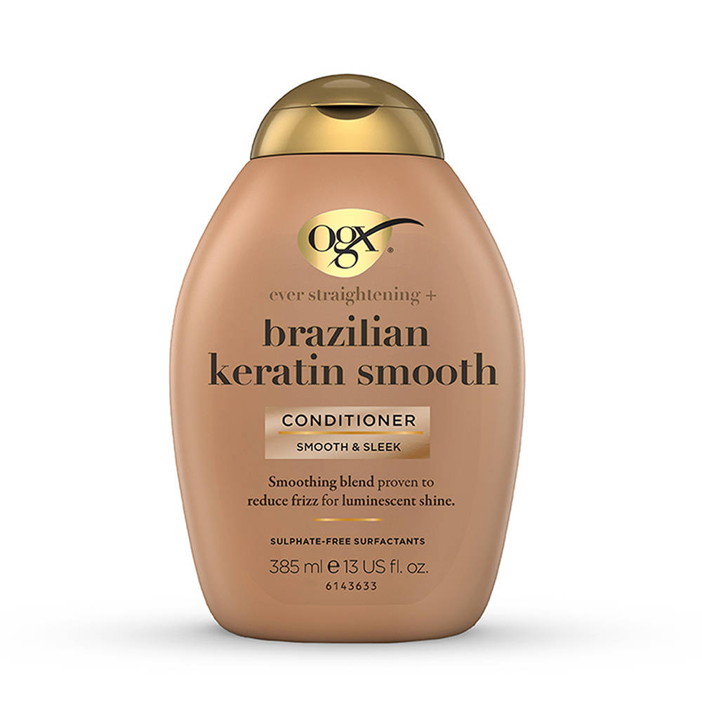OGX Brazilian Keratin Conditioner 385ml — Smooth Hair | Buy in Pakistan at Medoinn