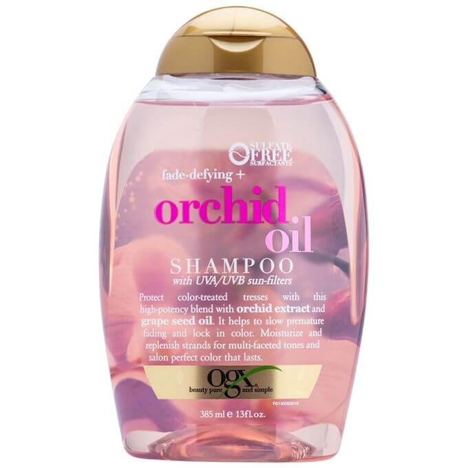 OGX Orchid Oil Shampoo 385ml — For Colour-Treated Hair | Buy in Pakistan at Medoinn