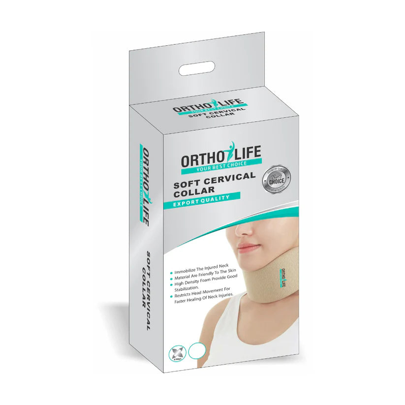 Ortholife Soft Cervical Collar — Soft Foam | Buy in Pakistan at Medoinn