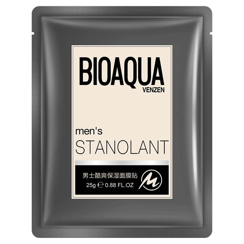 BIOAQUA Men's Cool Moisturizing Facial Sheet Mask 25g available in Pakistan
