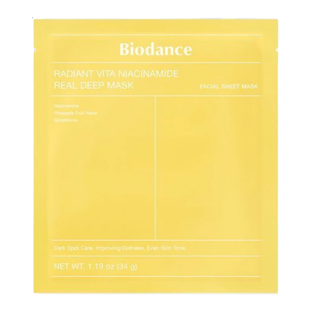 Biodance Radiant Vita Niacinamide Real Deep Mask 34g available in Pakistan