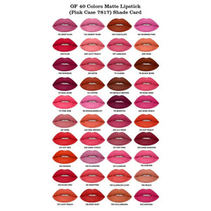Glamorous Face Matte Lipstick with Vitamin E & Aloe Vera (Shade 205 Plum) – Rich Matte Lip Color - Medoinn
